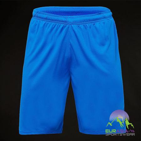 شورت ورزشی آبی ساده