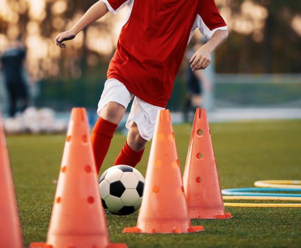 عضله سازی با فوتبال